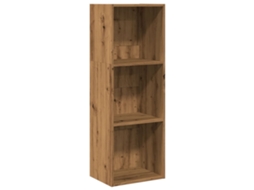Bookcase, Bookcases Vidaxl Marrom Madeira Processada (n/a)