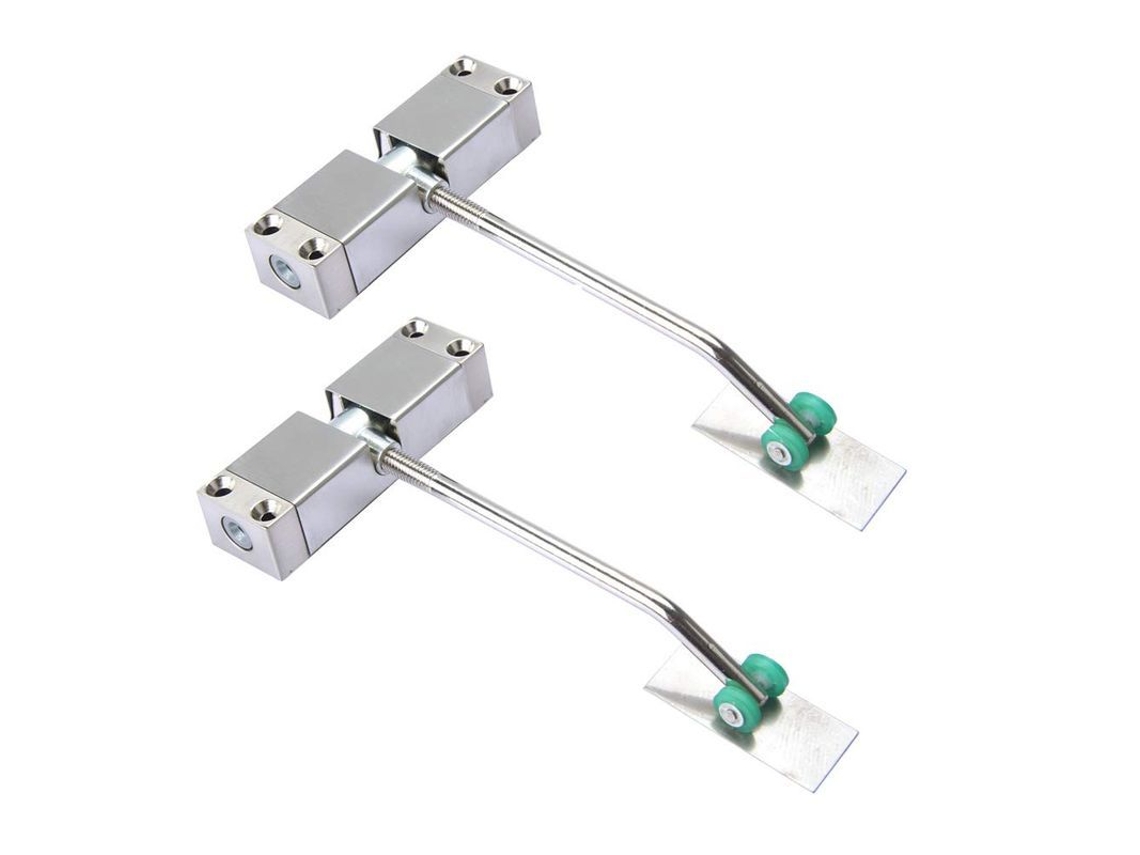 S/MARCA fechaduras de Porta Automáticas 2 unidades, Controle de Velocidade até 40kg, com Chave Allen e Parafusos