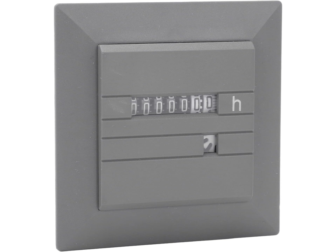 Temporizador Industrial Com Indicador De Horas Em Material Abs