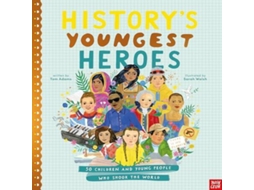 Livro Historys Youngest Heroes de Tom Adams (Inglês)