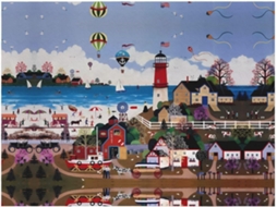 Manta de Flanela com Estampa Farol Costeiro Macia Quente e Confortável 203 2 X 152 4 Cm, Macio, Quente, Idea