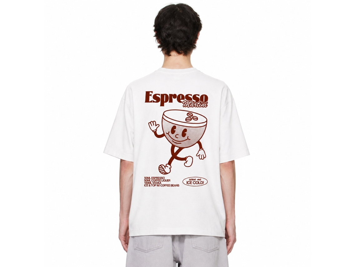 Rockinstone Mr. Espresso Martini Goodie Works T Shirt Unique Designer Style