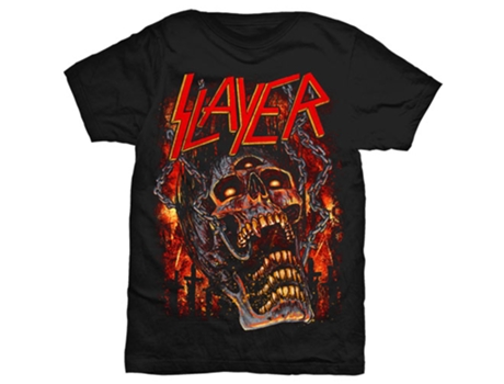 T-Shirt ROCK OFF Slayer - Meat Hooks Preto (Tamanho: XXL)