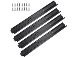 Corrediças Para Gavetas, Corrediças De Esferas, Corrediças Para Gavetas De Armários, Conjunto De 4 Peças, Abertura E