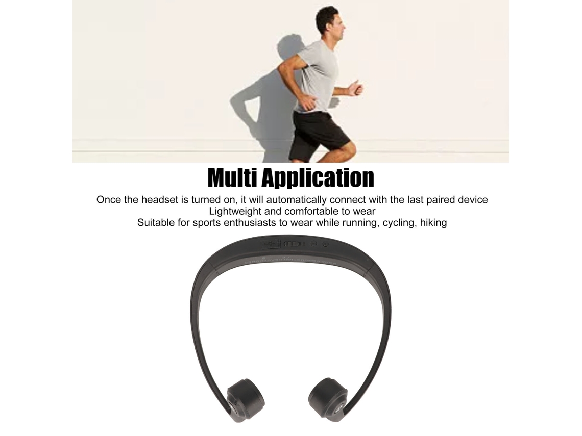 Fones de Ouvido Bluetooth LAXISCREED Condutivos Ósseo