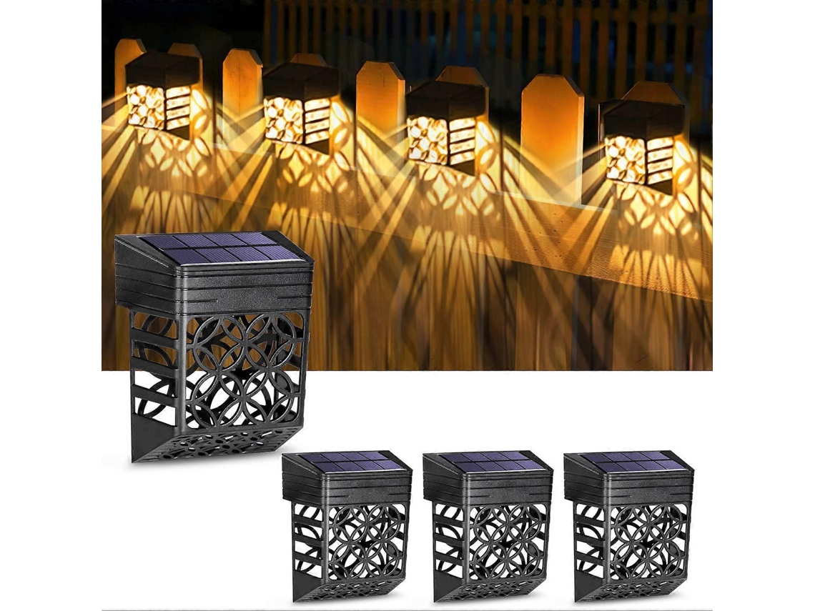 Peças De Luzes De Jardim Externas Movidas A Energia Solar Ip54 À Prova Dágua Led Branco Quente Padrão Para Jardim Pátio Quintal Aquaforge