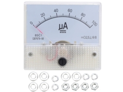 Amperímetro Analógico De Painel 85c1 Dc 0-100ua