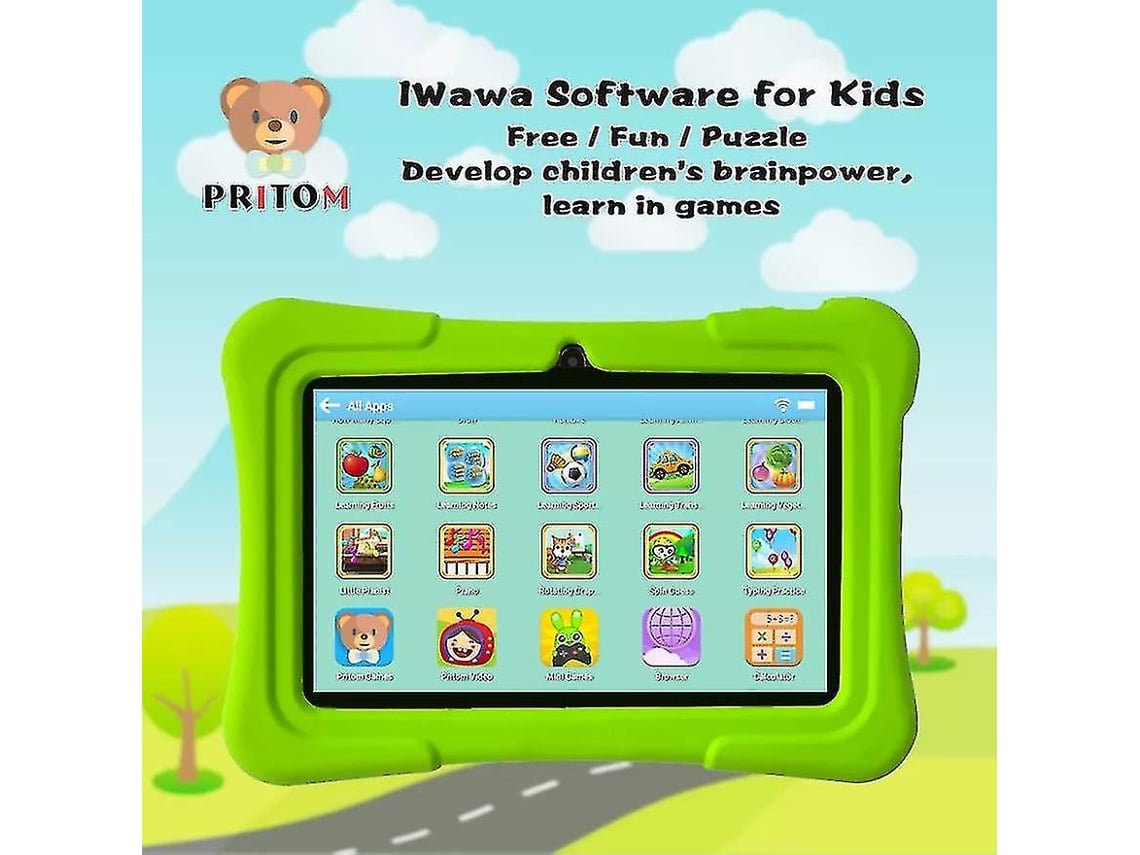 Capa Pritom K7 Tablet Infantil 7 Polegadas CROWNED Worten.pt
