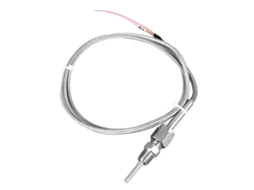 Sonda de Termopar Tipo K com Conector Mini de Aço Inoxidável 1/8 Polegada NPT