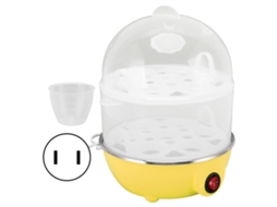 Cozinhador de Ovos Doméstico 350w 2 Camadas com Xícara Medidora S/MARCA