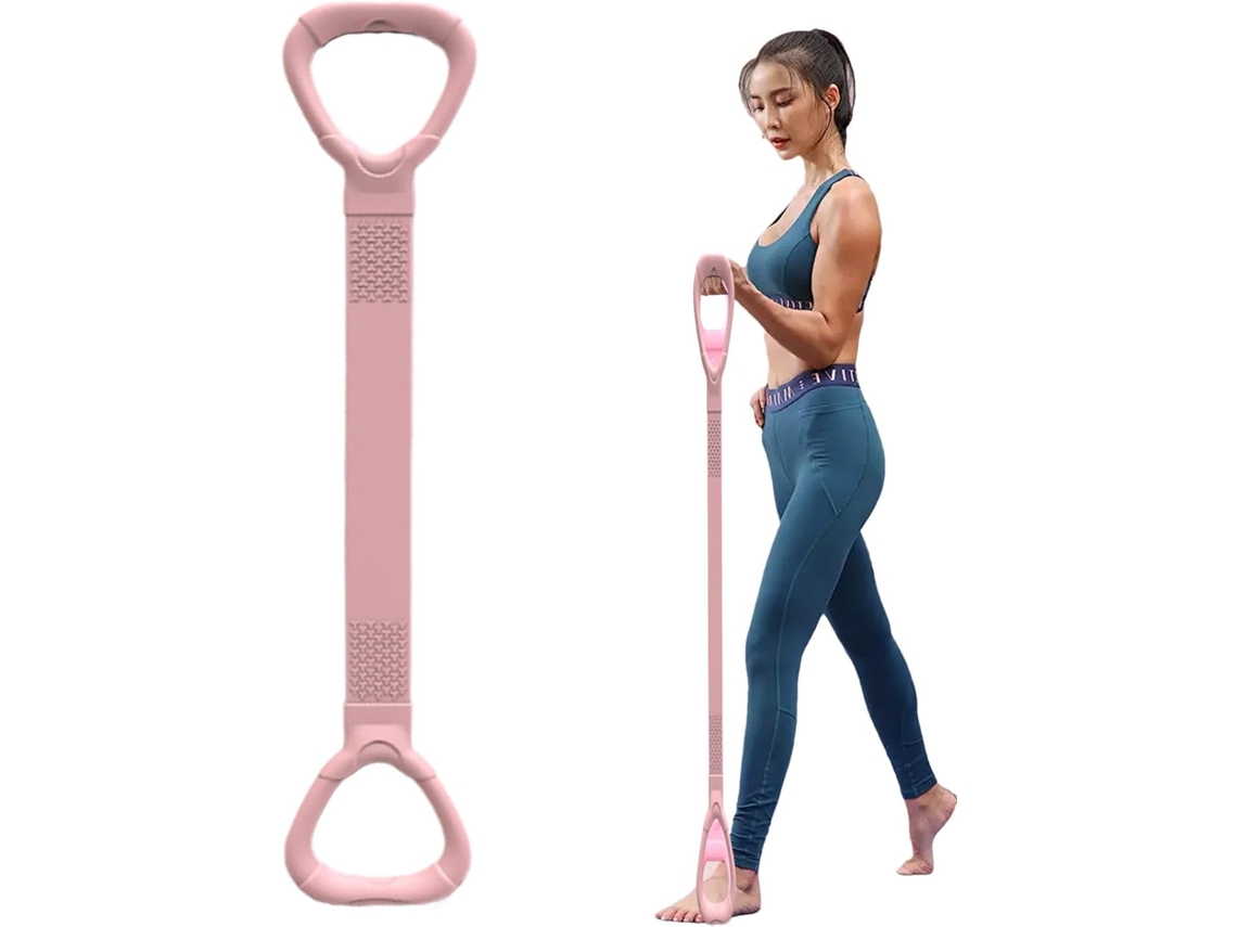Faixas Elásticas Multifuncionais Antiderrapantes Em Formato De 8 Para Exercícios | Cordas Treinamento Casa