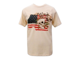 Black Lips Flag T shirt ROCKINSTONE Unisex Adults Best Sellers Size:m
