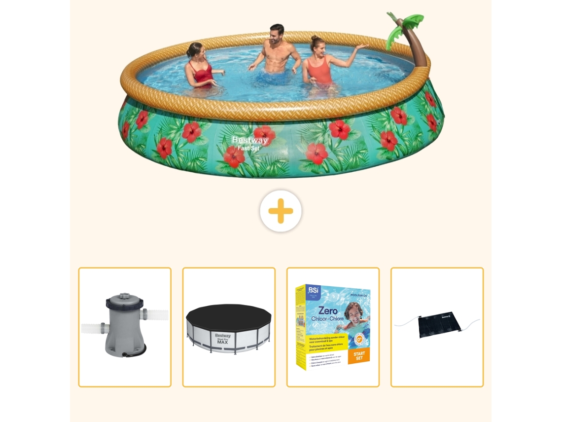 Bestway Piscina Bestway Fast Set Redonda - 457x84 Cm - 5-peças S234
