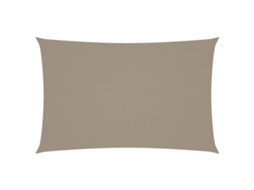 Vela Para Sol Tecido Oxford Retangular Cinza acastanhado 2,5x5 m MAISON EXCLUSIVE
