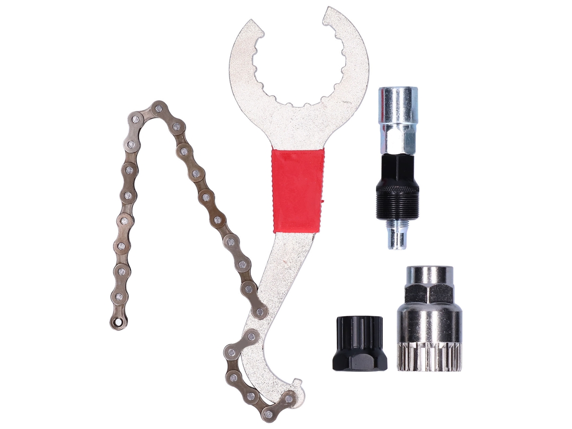 Kit De Reparo De Bicicleta Tripla (remove Catraca, Desmonta Coroa)