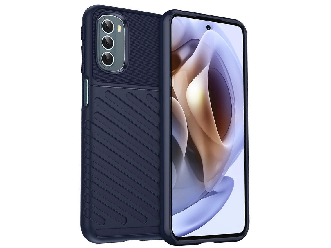 Capa De Tpu À Prova De Choque Thunderbolt Para Motorola Moto G31/g41