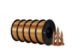 Filamento De Impressão 3d Silk Pla, 5kg, Múltiplas Opções De Cores,5kg Seda Tripla Gsc Oem