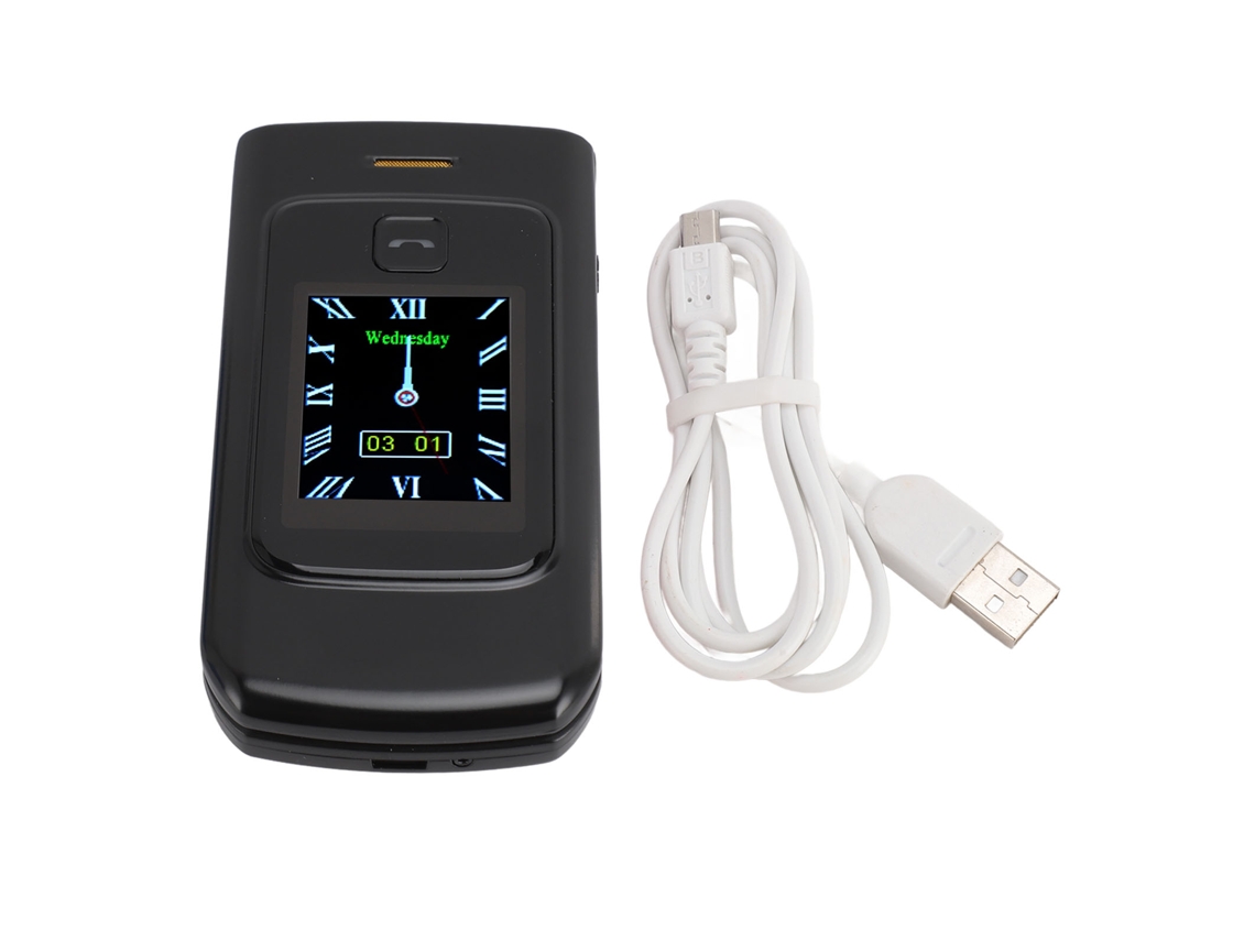 Celular Flip para Idosos com Botões Grandes e Bateria 4800mah