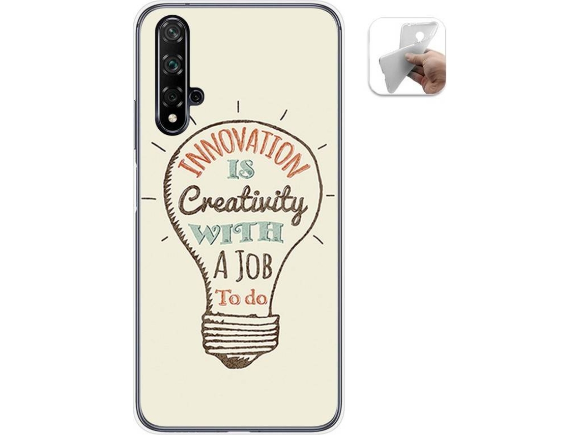 Capa Huawei Nova 5T / Honor 20 TUMUNDOSMARTPHONE Creativity Multicor