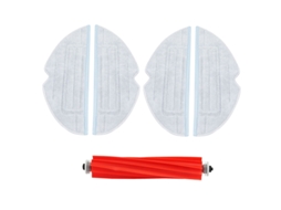 5 pçs rolo principal escova mop pano para xiaomi roborock t7s t7plus t7splus s7 aspirador de pó peças reposição acessórios