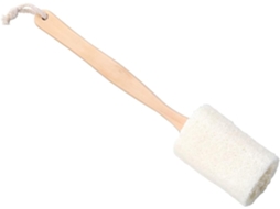 Lurelia Conjunto De 2 Buchas Vegetais De Banho Para Duche, Bucha Natural, Cabo Longo E Com Argola