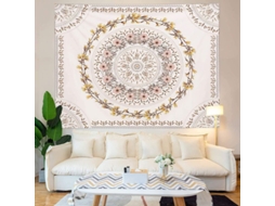 Tapestry Parede Hippie Boêmio Mandala Índia, Decoração Interior E Exterior, Impressão Hd, Leve E Durável