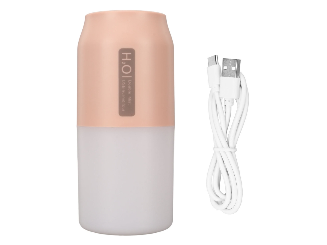 Aetheria mini Umidificador Portátil 280ml Usb com 2 Modos de Nebulização 10db Luz Noturna