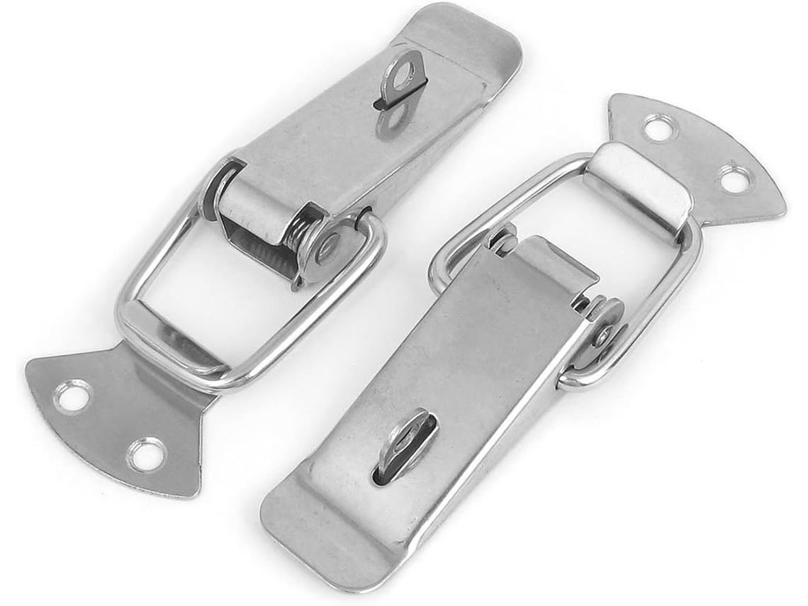 Fecho de Alavanca com Mola para Caixa Ferramentas Case, 110 Mm Comprimento, 2 Peças CHABERLU