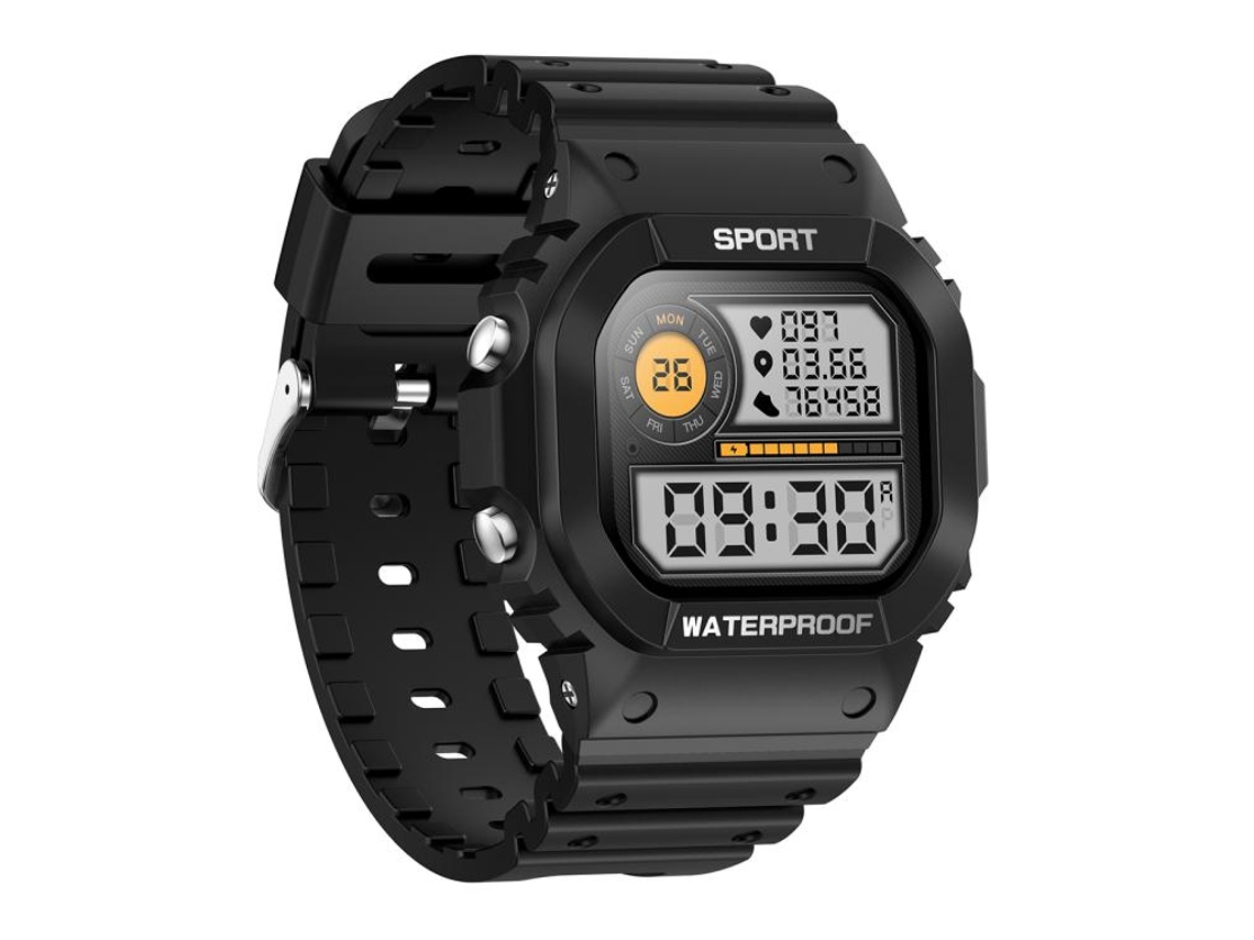 (preto) Smartwatch Esportivo Com Tela Sensível Ao Toque Tft De 1,75 Polegadas, Chamadas Bluetooth E Muito Mais.