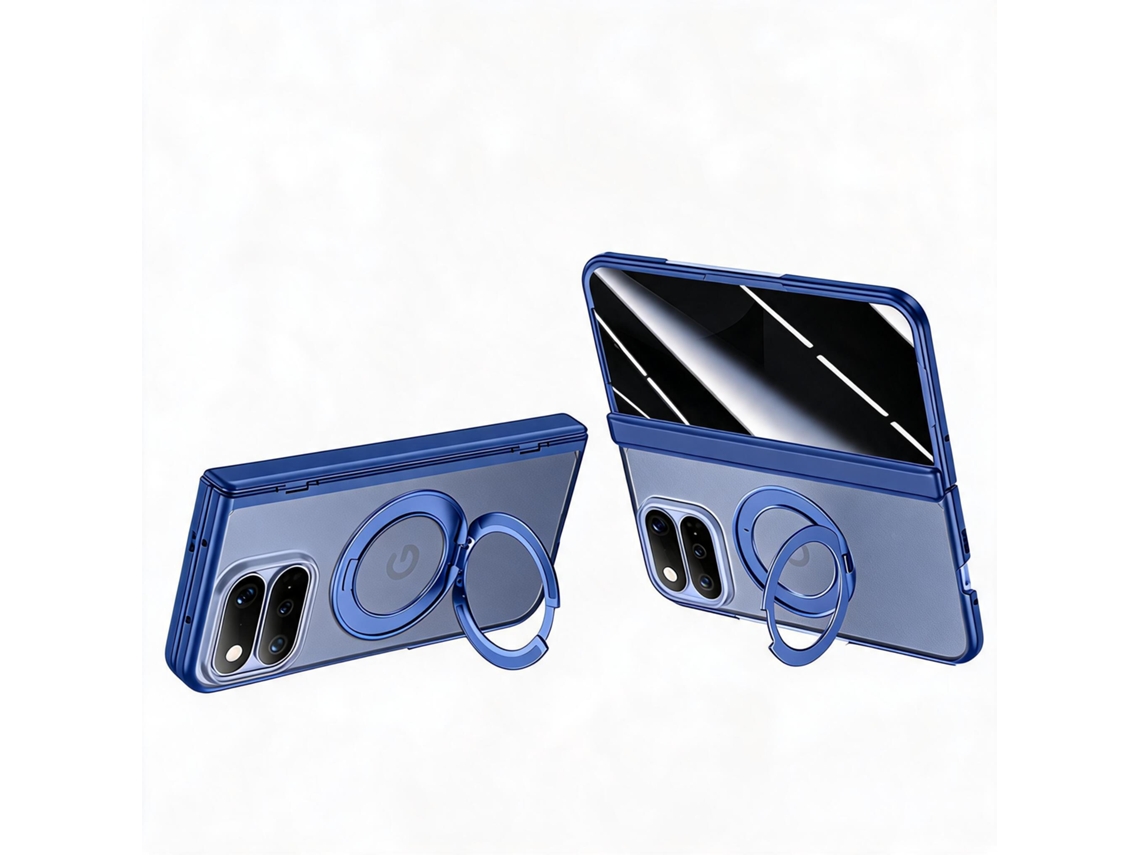 Capa Para Telemóvel Com Privacidade Magnética Para Google Pixel 11 Pro Fold (azul)