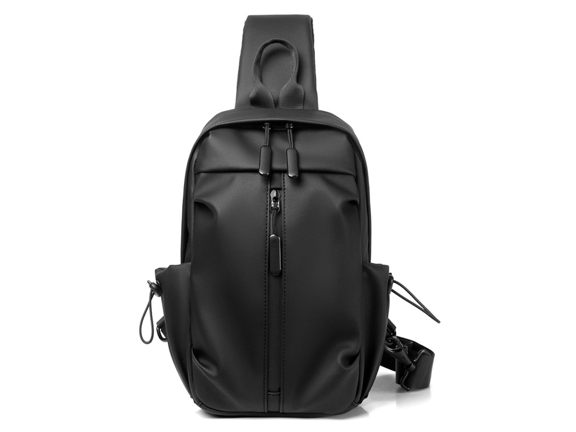 Bolsa Transversal (preta), Bolsa De Ombro Casual Elegante, Multifuncional