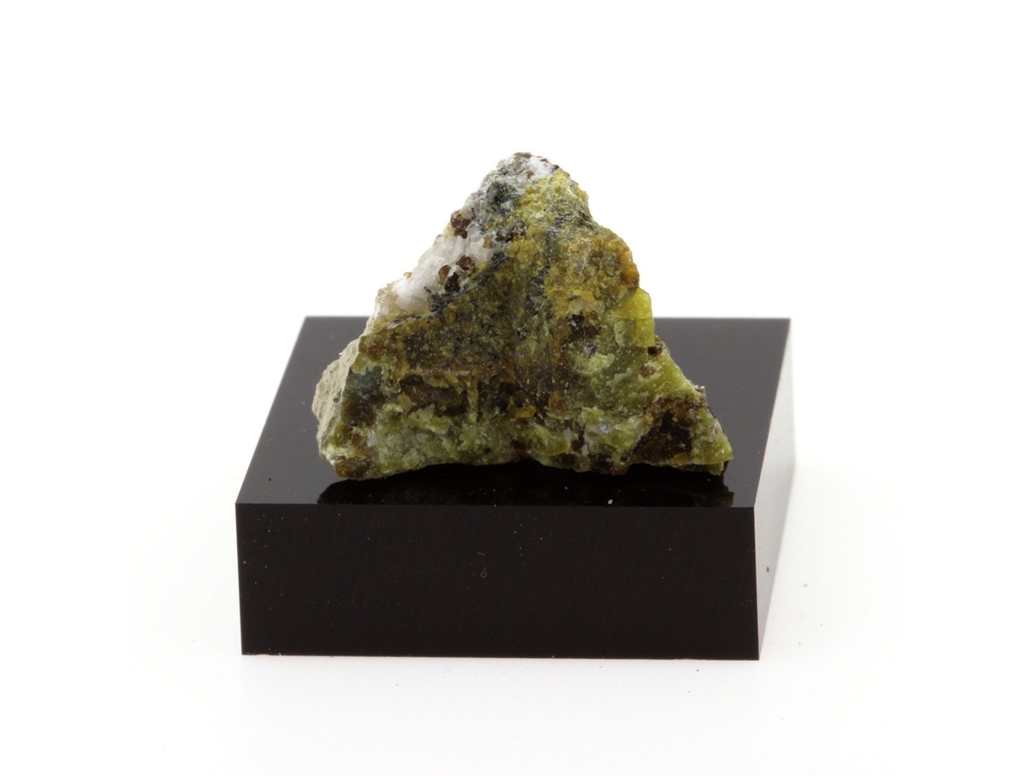 Marmolite Pedra Natural Do Canadá Lago Negro Rocha Multicolorida Rara e Autêntica 23,5 Ct Certificado de Autenticidade Incluído 21X18X7Mm