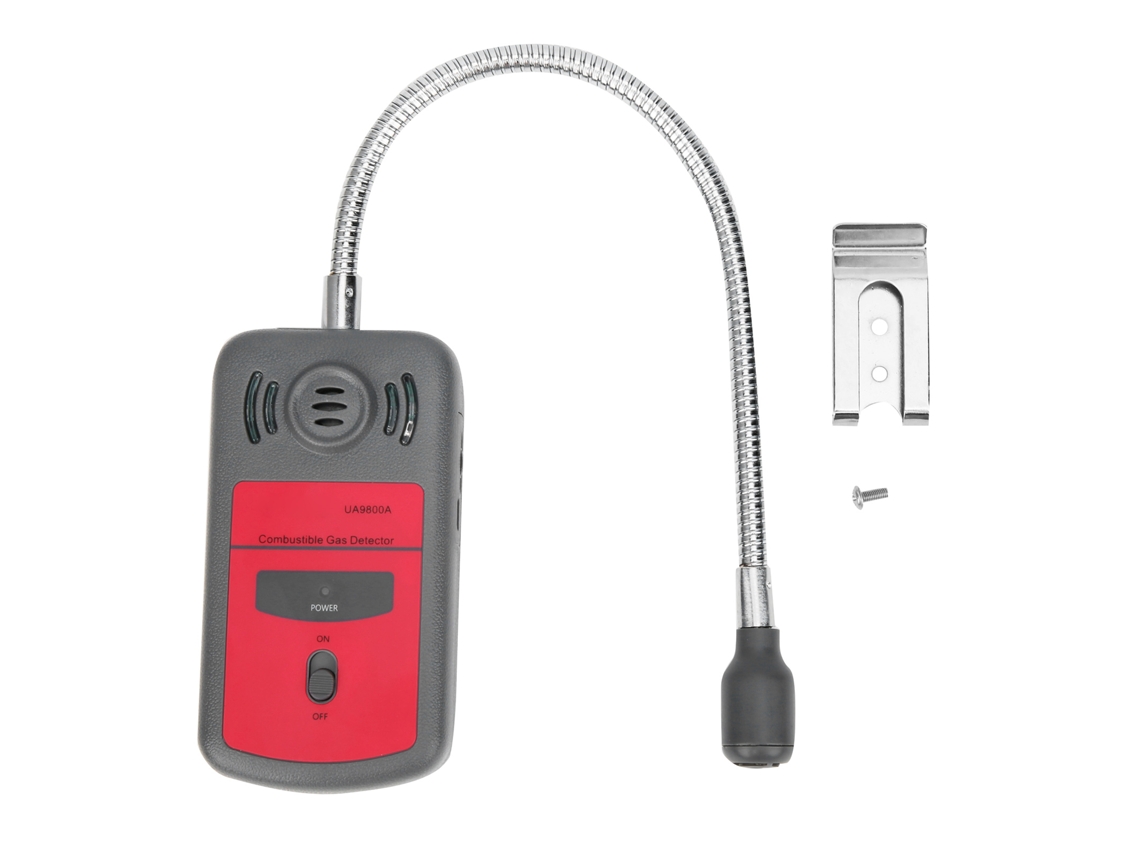Detector de Gás Combustível Portátil Ua9800a com Tela Grande Alarme de Vazamento Instrumento de Detecção