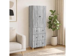 Vidaxl Conjunto De Gabinete 2 Unid. Sonoma Cinzento