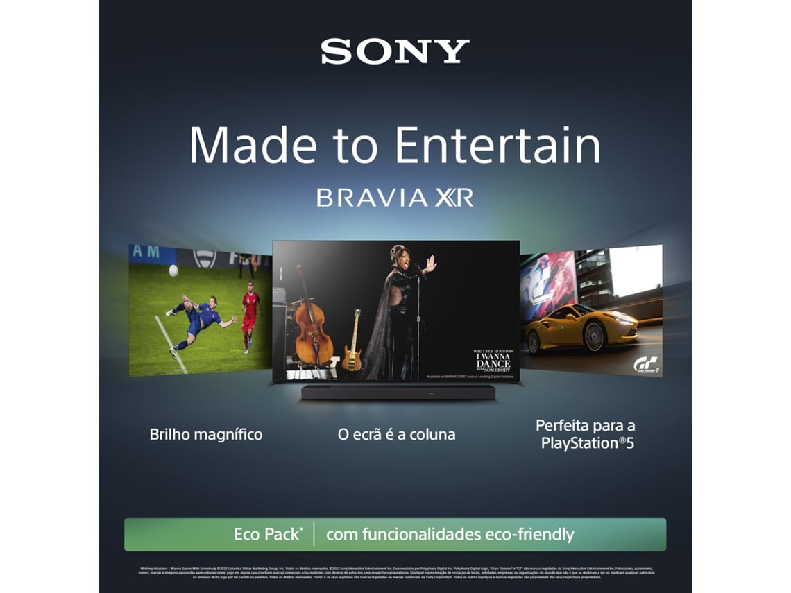 TV SONY BRAVIA XR 77A95L (QD-OLED - 77 - 196 cm - 4K Ultra HD - Smart TV)