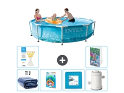 Piscina com Estrutura Redonda 305x76 Cm 5 peças S55 INTEX