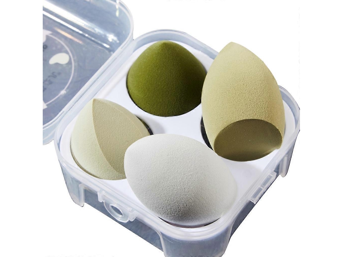 Esponja De Pó Em Formato De Ovo, Cosmética, Úmida E Seca, Dupla Utilização, Antiaderente, Liquidificador De Beleza Everley891