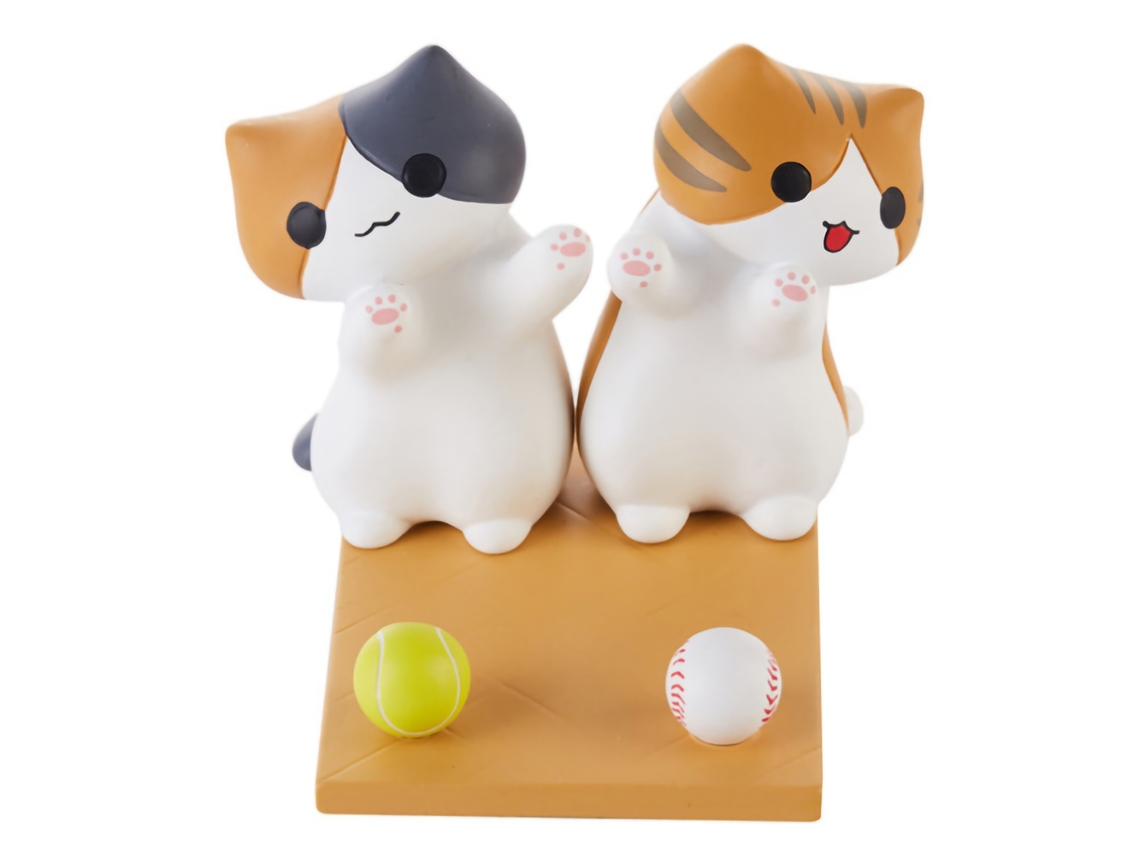 Suporte De Telefone De Gato Fofo E Seguro Em Pvc, Versátil, Para Mesa, Com Desenho De Gato, Para Celulares C-aquaforge