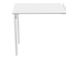 Mesa De Jantar, Design Dobrável, Estética Moderna, Branco