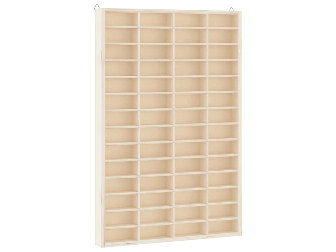 Armário expositor de parede VIDAXL Marrom Madeira (40 x 4.5 x 60 cm)