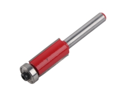 Broca De Router Com Rolamento De Corte Fino De 1/4 Polegada Pau Direto 12mm Shank