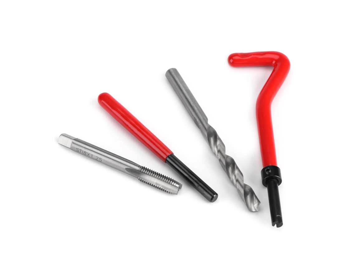 Kit De Inserção De Reparação M8 Laxiscreed Para Automóveis Com Ferramentas Manuais
