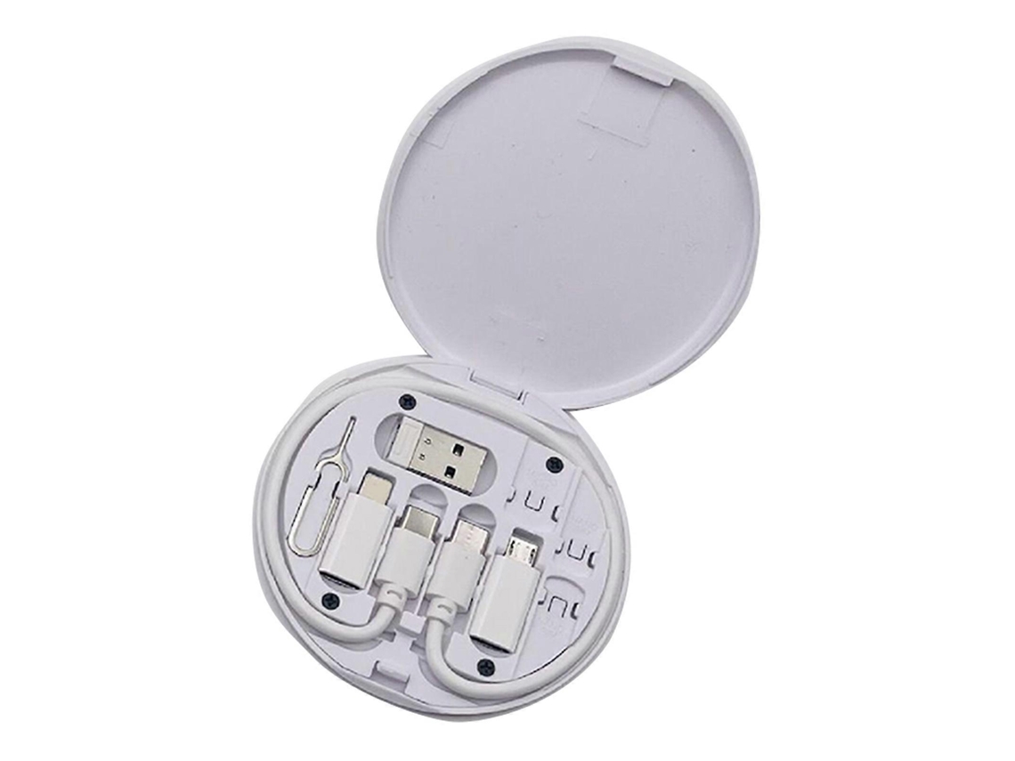 Lurelia Cabo De Carregamento Usb-c Para Micro Usb, Rápido, 60 W, 10x10mm, 3.2x0.4x0.4, Preto, Telemóveis