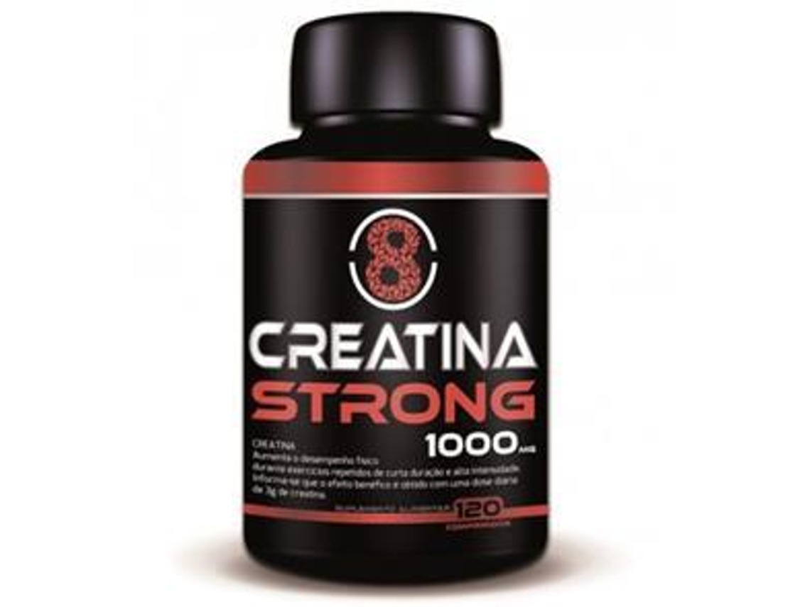 Suplemento Alimentar FHARMONAT Creatina Strong 120 Comprimidos Fharmonat