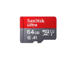 Cartão TF Sandisk 64GB 128GB 256GB Classe 10 Velocidade para Celular Câmera DVR Dourado