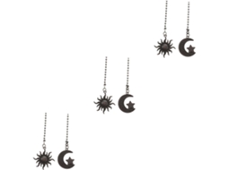 Conjunto De 3 Peças De Acessórios Decorativos Para Casa, Com Extensão Para Abajur De Cabeceira Em Metal.