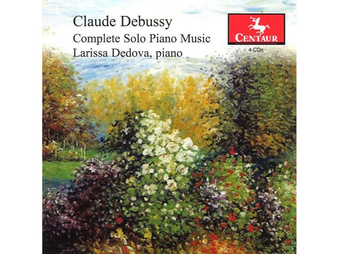 CD Claude Debussy / Larissa Dedova - Complete Small Group Sessions (4CDs)