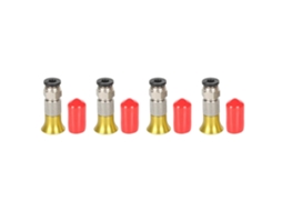 4x Pc4-m6 Pneumatic Straight Connector 3d Printer Filament Dryer Box 4x2.5mm Ptfe Tube 1.75mm M6 Feed Fitting Coupler
