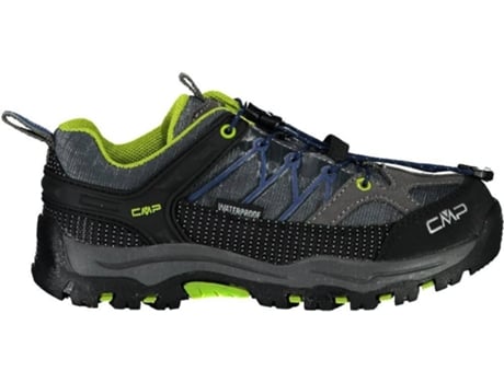 Sapatos Unisexo CMP Rigel Low Wp Cinzento para Montanha (EU 30)