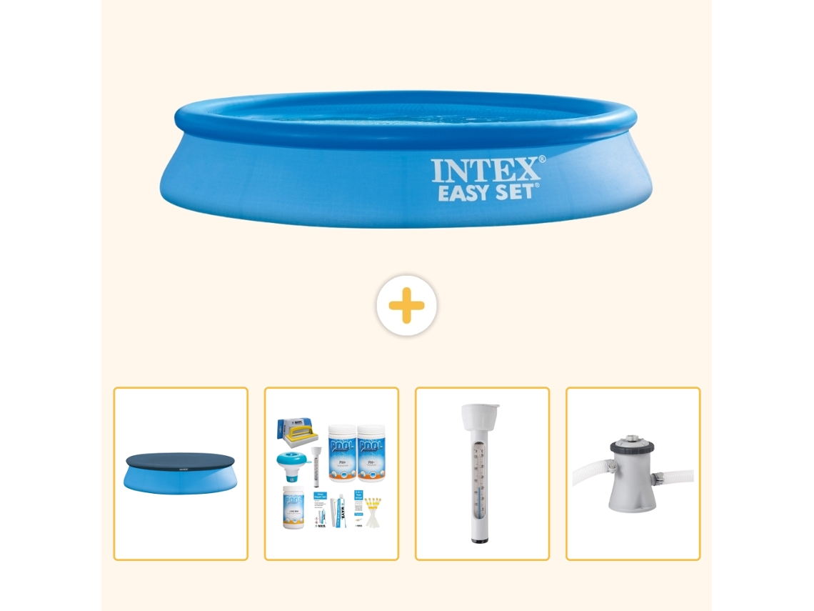 Intex Piscina Easy Set Redonda - 305x61 Cm - 5-peças S52
